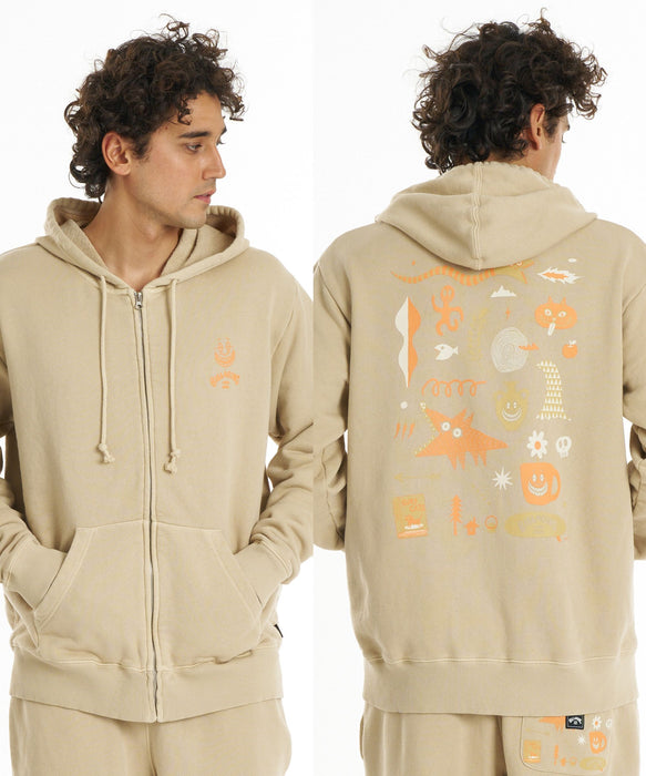 BILLABONG メンズ GALLERY ZIP PARKA パーカー【BILLABONG GALLERY -YOSHI47-】【2026年秋冬モデル】