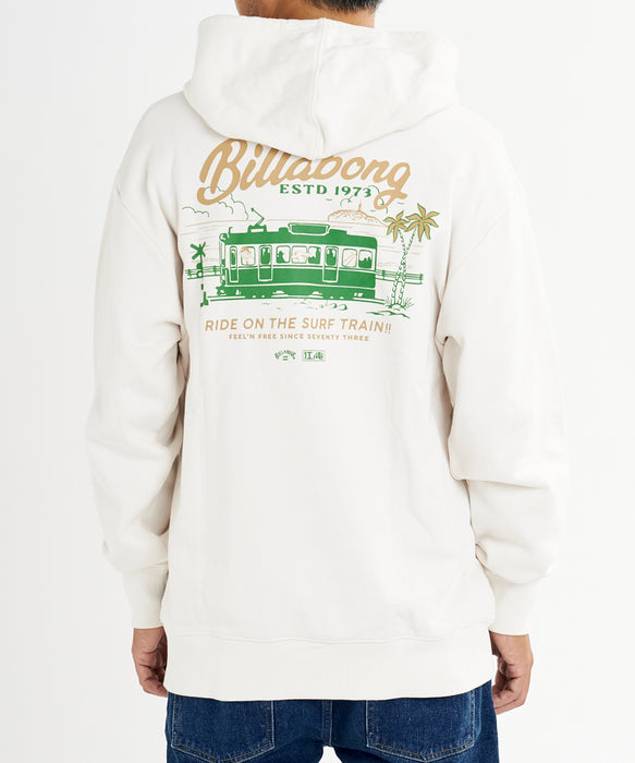 BILLABONG メンズ SURF TRAIN PARKA パーカー【OVER FIT】【江ノ電×BILLABONG】【2026年秋冬モデル】