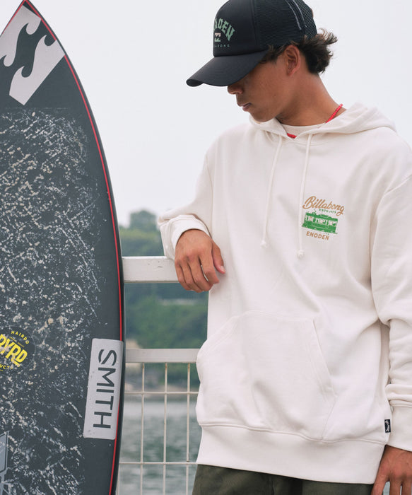 BILLABONG メンズ SURF TRAIN PARKA パーカー【OVER FIT】【江ノ電×BILLABONG】【2026年秋冬モデル】