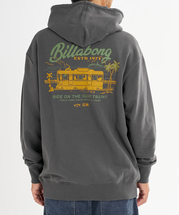 BILLABONG メンズ SURF TRAIN PARKA パーカー【OVER FIT】【江ノ電×BILLABONG】【2026年秋冬モデル】