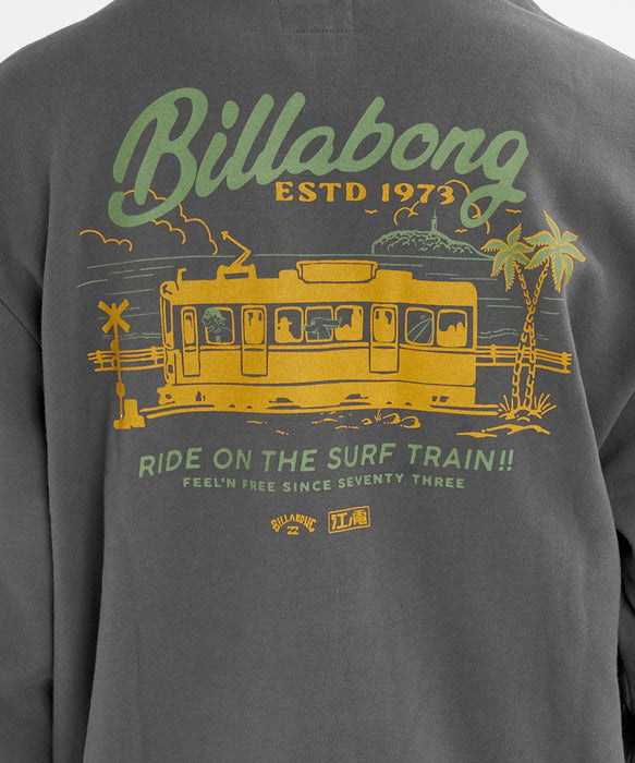 BILLABONG メンズ SURF TRAIN PARKA パーカー【OVER FIT】【江ノ電×BILLABONG】【2026年秋冬モデル】