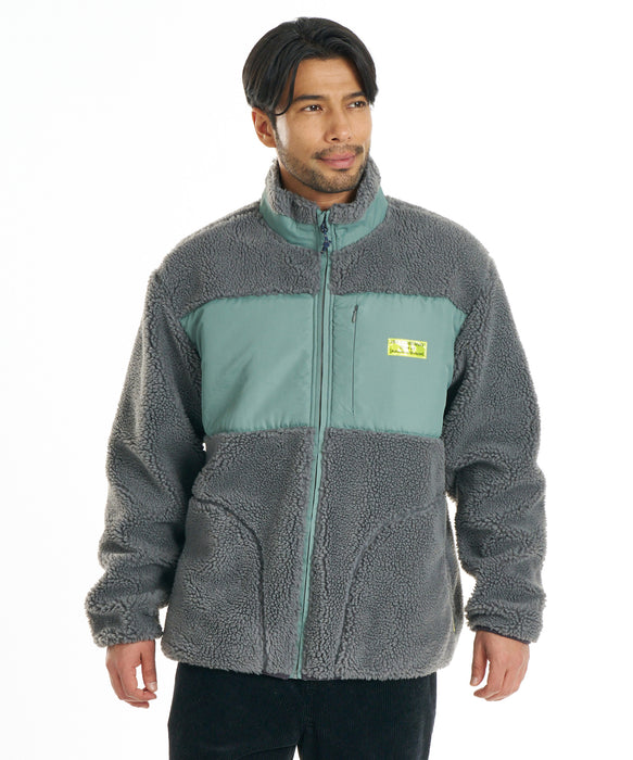 BILLABONG メンズ CANYON TRAIL ZIP スウェットジャケット 【2026年秋冬モデル】 PEW / XL