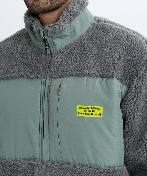 BILLABONG メンズ CANYON TRAIL ZIP スウェットジャケット 【2026年秋冬モデル】 PEW / XL