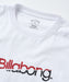 BILLABONG メンズ SLICE LOGO ロンT 【2026年秋冬モデル】 WHT / XL