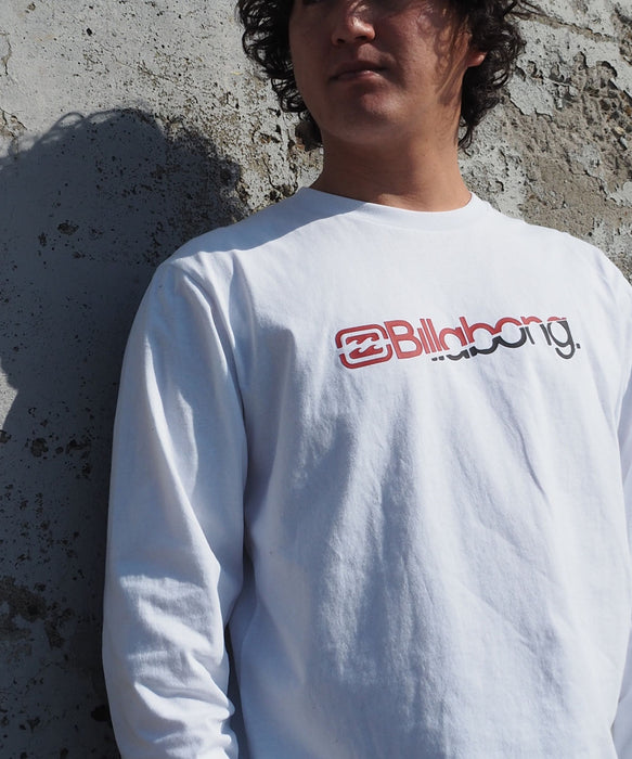 BILLABONG メンズ SLICE LOGO ロンT 【REGULAR FIT】【2026年秋冬モデル】