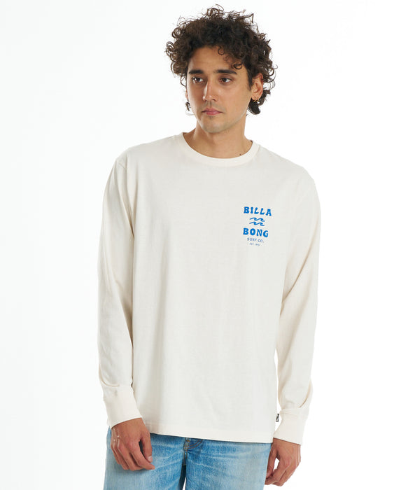 BILLABONG メンズ ONE TIME ロンT 【2026年秋冬モデル】 CRM / XL