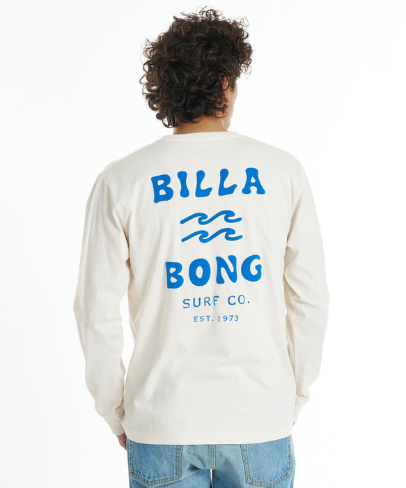 BILLABONG メンズ ONE TIME ロンT 【2026年秋冬モデル】 CRM / XL