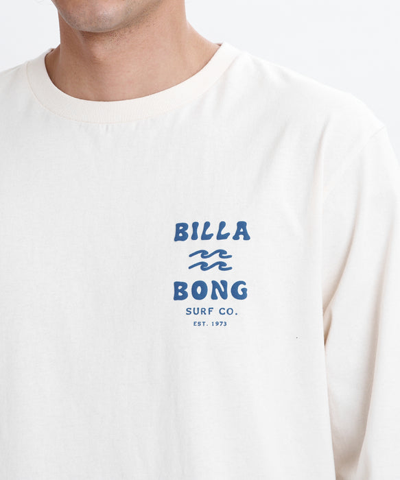 BILLABONG メンズ ONE TIME ロンT 【2026年秋冬モデル】 CRM / XL