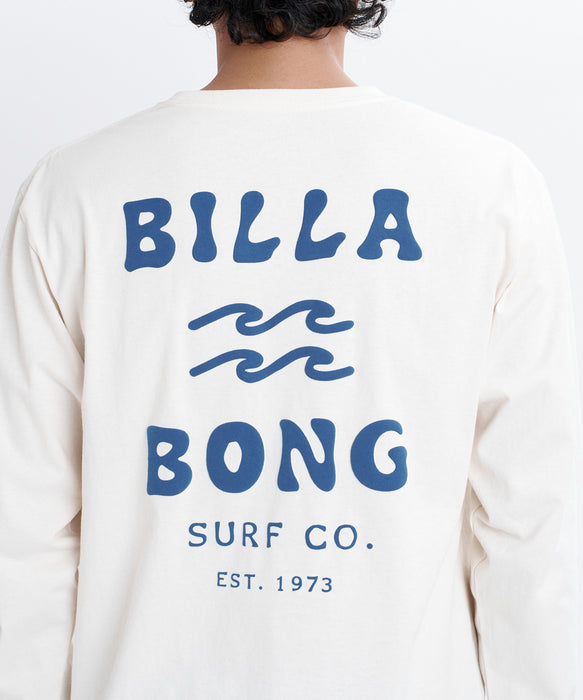 BILLABONG メンズ ONE TIME ロンT 【2026年秋冬モデル】 CRM / XL