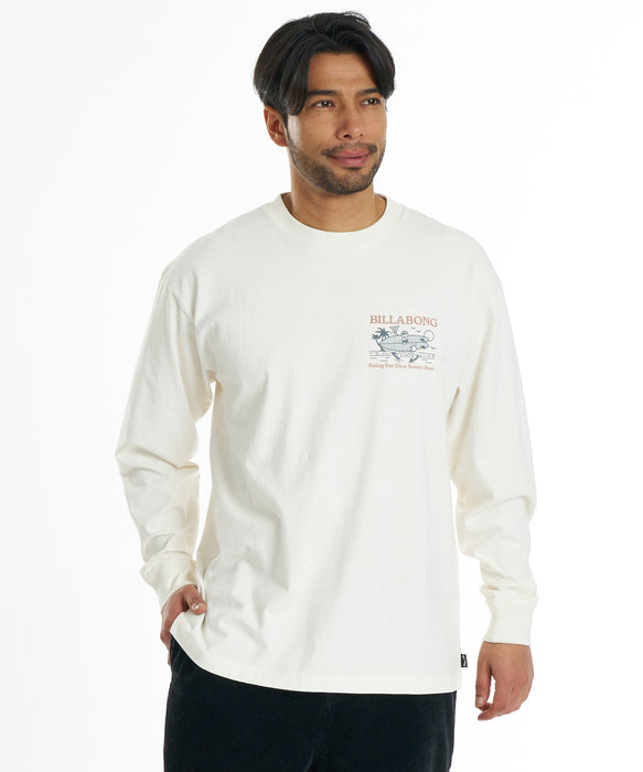 BILLABONG メンズ TWINNY ロンT 【2026年秋冬モデル】 CRM / XL