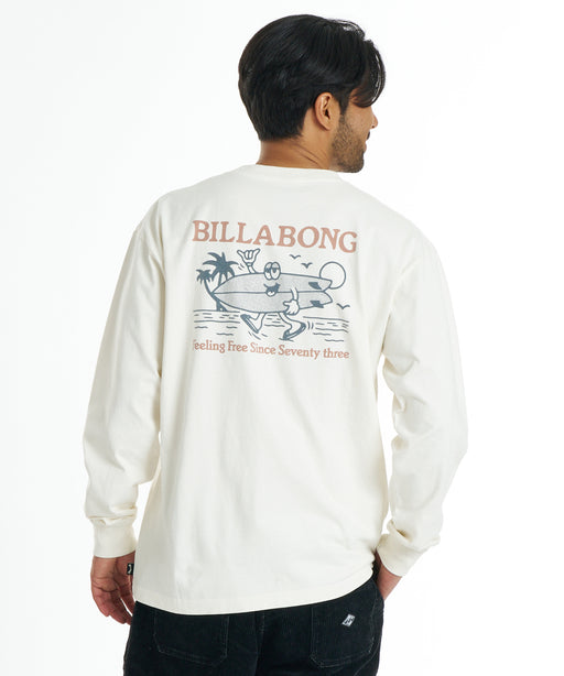 BILLABONG メンズ TWINNY ロンT 【2026年秋冬モデル】 CRM / XL