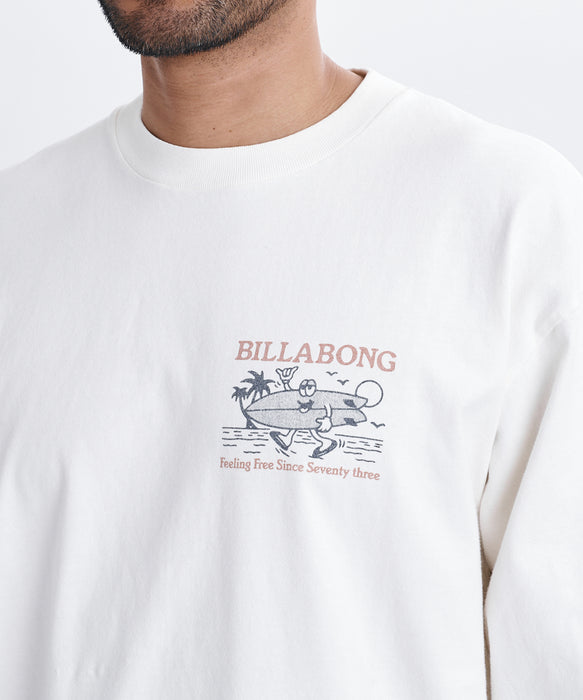 BILLABONG メンズ TWINNY ロンT 【2026年秋冬モデル】 CRM / XL