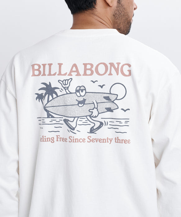 BILLABONG メンズ TWINNY ロンT 【2026年秋冬モデル】 CRM / XL