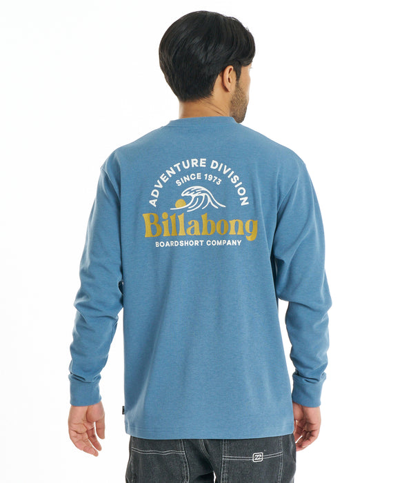 BILLABONG メンズ SUN SET WAVE ロンT 【2026年秋冬モデル】 CHN / XL