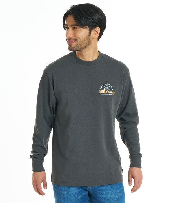 BILLABONG メンズ SUN SET WAVE ロンT 【2026年秋冬モデル】 WAA / XL