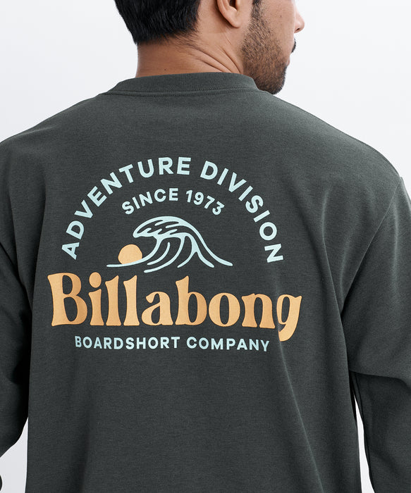 BILLABONG メンズ SUN SET WAVE ロンT 【2026年秋冬モデル】 WAA / XL