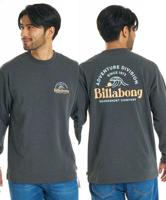 BILLABONG メンズ SUN SET WAVE ロンT 【DRY加工】【OVER FIT】【2026年秋冬モデル】