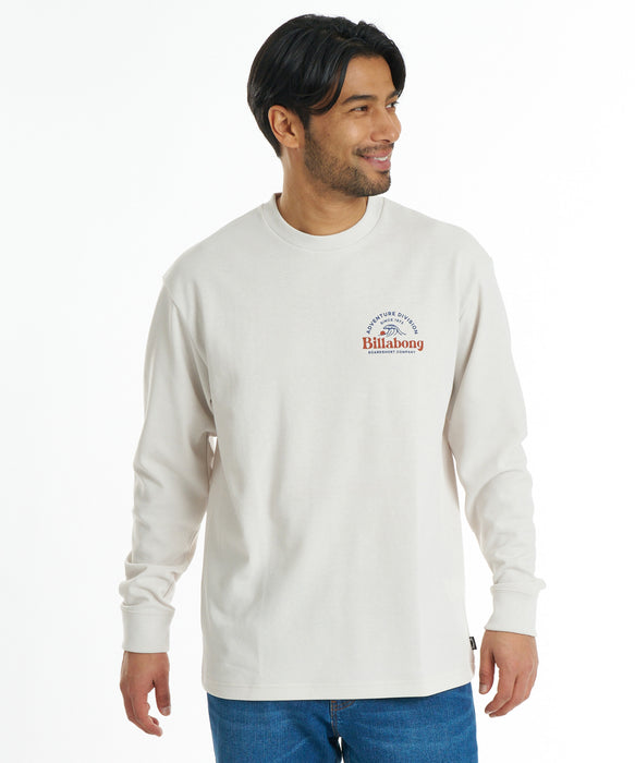 BILLABONG メンズ SUN SET WAVE ロンT 【2026年秋冬モデル】 WGY / XL