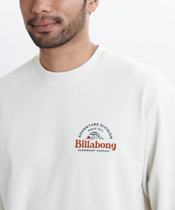 BILLABONG メンズ SUN SET WAVE ロンT 【2026年秋冬モデル】 WGY / XL