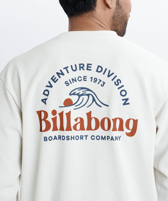 BILLABONG メンズ SUN SET WAVE ロンT 【2026年秋冬モデル】 WGY / XL