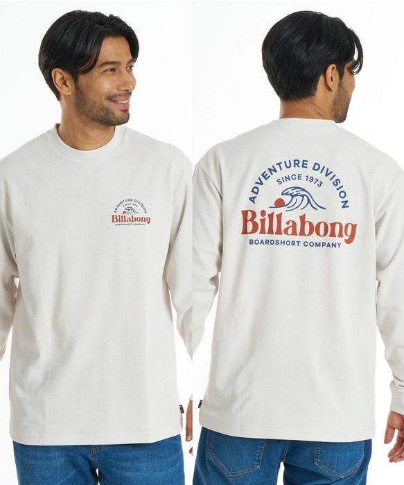 BILLABONG メンズ SUN SET WAVE ロンT 【DRY加工】【OVER FIT】【2026年秋冬モデル】