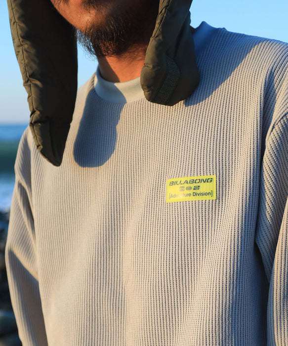 BILLABONG メンズ ADIV LS ロンT【OVER FIT】【WHITE WASH COLLECTION】【2026年秋冬モデル】