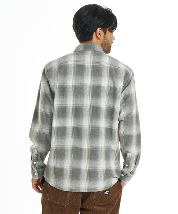 BILLABONG メンズ OMBRE SHIRTS 長袖シャツ 【2026年秋冬モデル】 BLK / XL