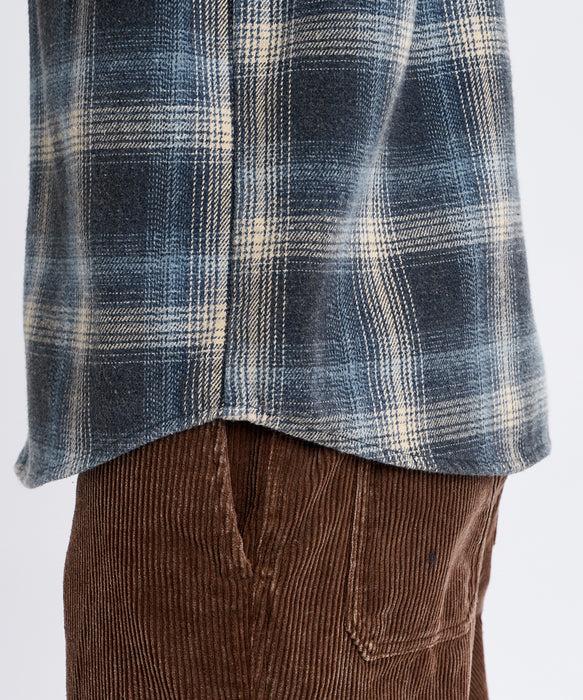 BILLABONG メンズ OMBRE SHIRTS 長袖シャツ 【2026年秋冬モデル】 BLU / XL