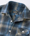 BILLABONG メンズ OMBRE SHIRTS 長袖シャツ 【2026年秋冬モデル】 BLU / XL