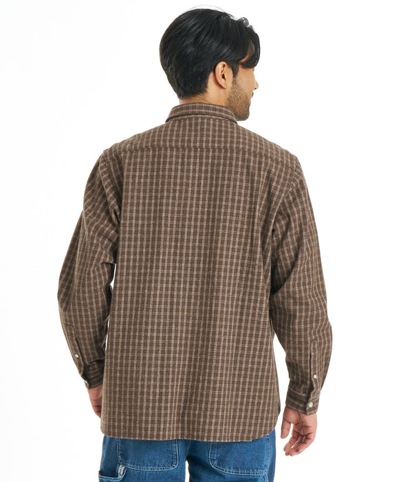BILLABONG メンズ Y2K SHIRTS 長袖シャツ 【2026年秋冬モデル】 BRN / L