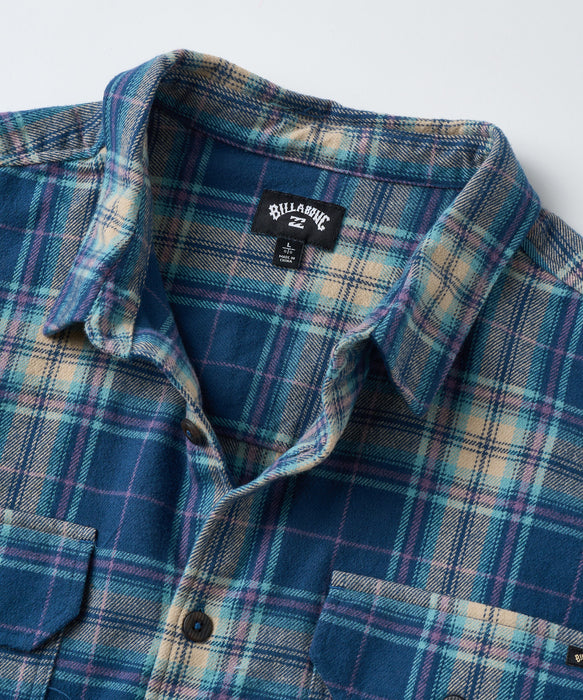 BILLABONG メンズ OFFSHORE FLANNEL 長袖シャツ 【2026年秋冬モデル】 BRQ0 / XL