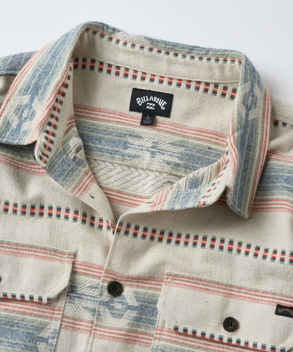 BILLABONG メンズ OFFSHORE JACQUARD FLANNEL 長袖シャツ 【2026年秋冬モデル】 SKI1 / XL