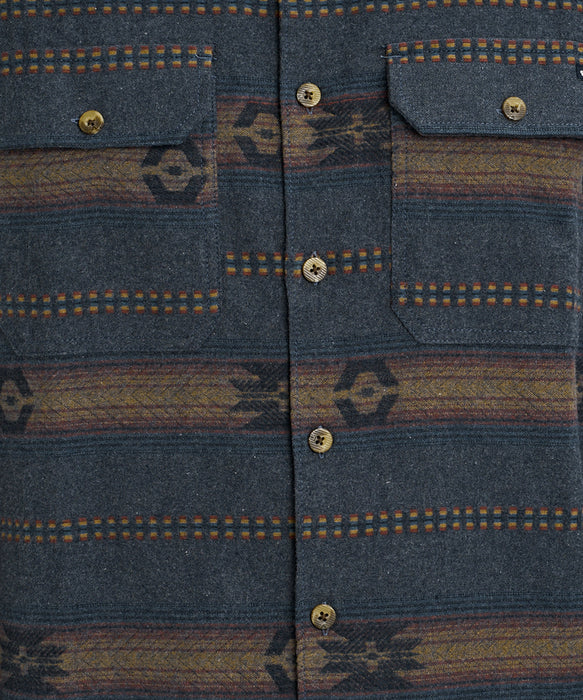 BILLABONG メンズ OFFSHORE JACQUARD FLANNEL 長袖シャツ 【2026年秋冬モデル】 TRV / XL