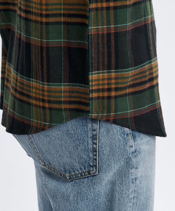 BILLABONG メンズ COASTLINE FLANNEL 長袖シャツ 【2026年秋冬モデル】 BLK / XL