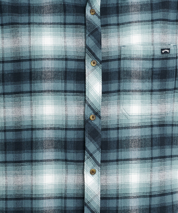 BILLABONG メンズ COASTLINE FLANNEL 長袖シャツ 【2026年秋冬モデル】 CHN / XL
