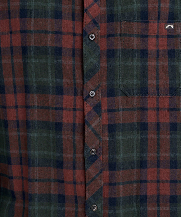 BILLABONG メンズ COASTLINE FLANNEL 長袖シャツ 【2026年秋冬モデル】 TTS / XL