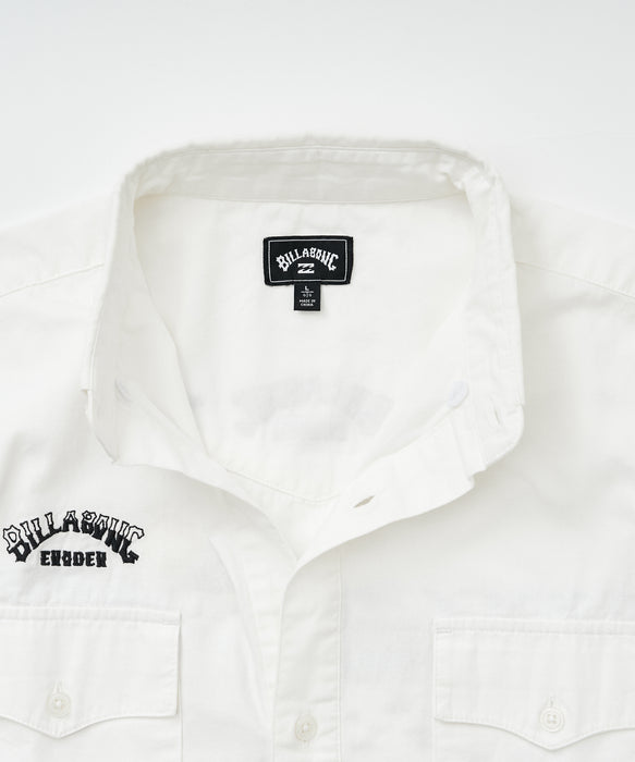 BILLABONG メンズ ENODEN BD SHIRTS 半袖シャツ 【江ノ電×BILLABONG】【2026年秋冬モデル】