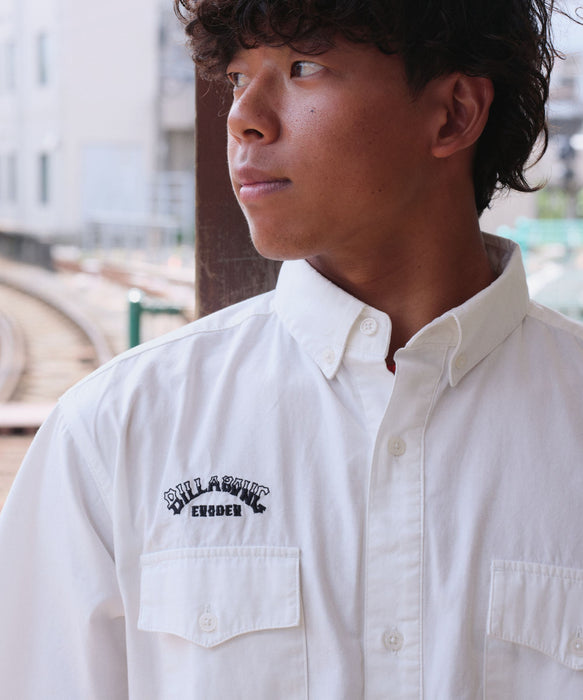 BILLABONG メンズ ENODEN BD SHIRTS 半袖シャツ 【江ノ電×BILLABONG】【2026年秋冬モデル】