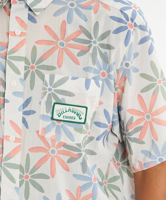 BILLABONG メンズ ENODEN SHIRTS 半袖シャツ 【江ノ電×BILLABONG】【2026年秋冬モデル】