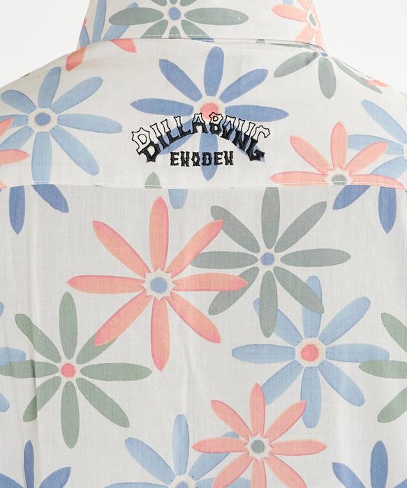 BILLABONG メンズ ENODEN SHIRTS 半袖シャツ 【江ノ電×BILLABONG】【2026年秋冬モデル】