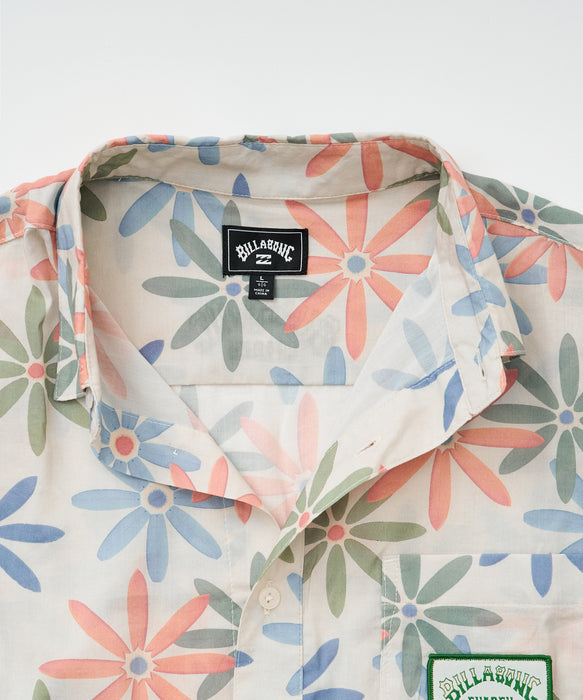 BILLABONG メンズ ENODEN SHIRTS 半袖シャツ 【江ノ電×BILLABONG】【2026年秋冬モデル】