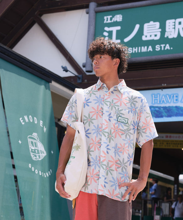 BILLABONG メンズ ENODEN SHIRTS 半袖シャツ 【江ノ電×BILLABONG】【2026年秋冬モデル】