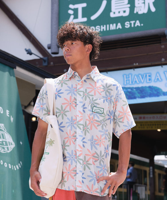 BILLABONG メンズ ENODEN SHIRTS 半袖シャツ 【江ノ電×BILLABONG】【2026年秋冬モデル】
