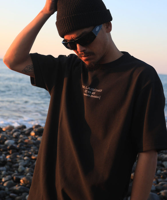BILLABONG メンズ ADIV TEE Tシャツ【OVER FIT】【WHITE WASH COLLECTION】【2026年秋冬モデル】