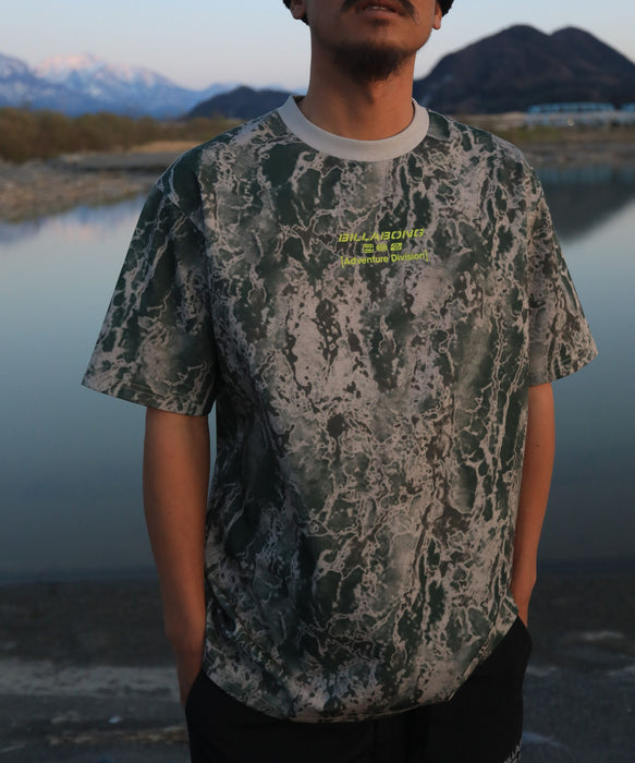 BILLABONG メンズ ADIV TEE Tシャツ【OVER FIT】【WHITE WASH COLLECTION】【2026年秋冬モデル】