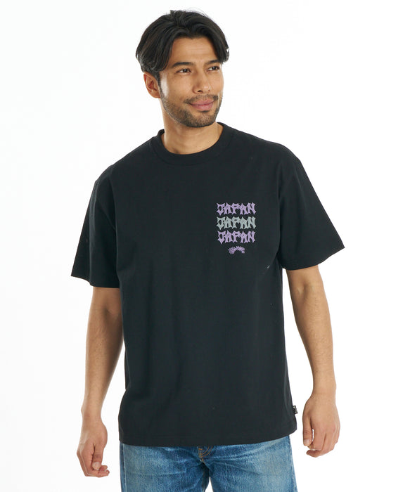 BILLABONG メンズ DESTINATION JAPAN Tシャツ 【2026年秋冬モデル】 BLK / XL
