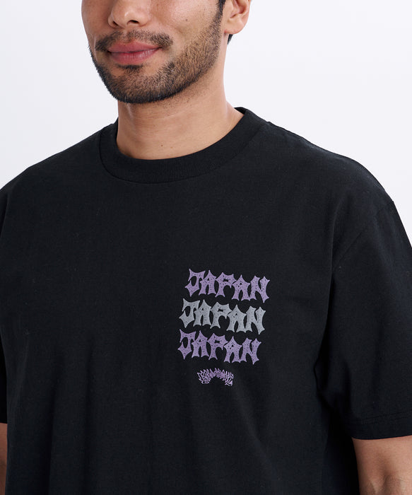 BILLABONG メンズ DESTINATION JAPAN Tシャツ 【2026年秋冬モデル】 BLK / XL