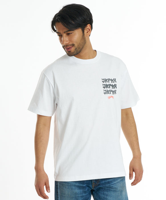 BILLABONG メンズ DESTINATION JAPAN Tシャツ 【2026年秋冬モデル】 WHT / XL