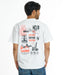 BILLABONG メンズ DESTINATION JAPAN Tシャツ 【2026年秋冬モデル】 WHT / XL