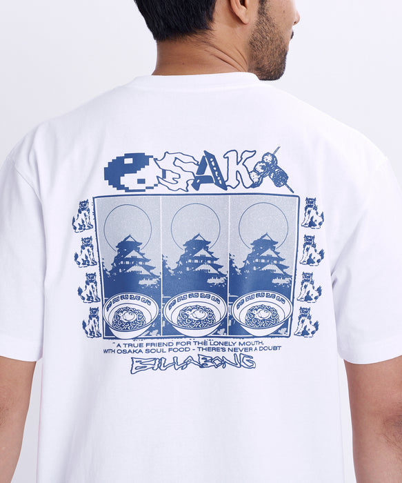 BILLABONG メンズ DESTINATION OSAKA Tシャツ 【2026年秋冬モデル】 WHT / XL